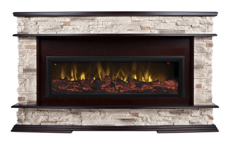 Электрокамин Frankfurt 42 AO с очагом Beverly 1000