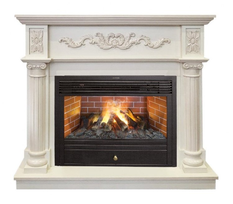 Электрокамин RealFlame Silvia 26 WT с Novara 26 3D