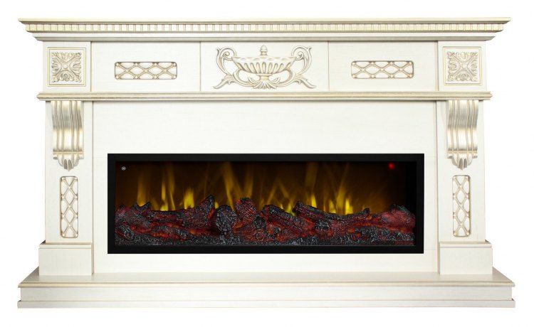Электрокамин Corsica 42 WT с очагом Beverly 1000