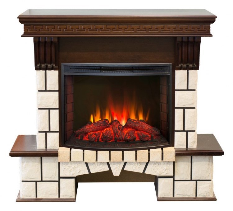 Электрокамин RealFlame Stone New 25 AO с Evrika 25,5