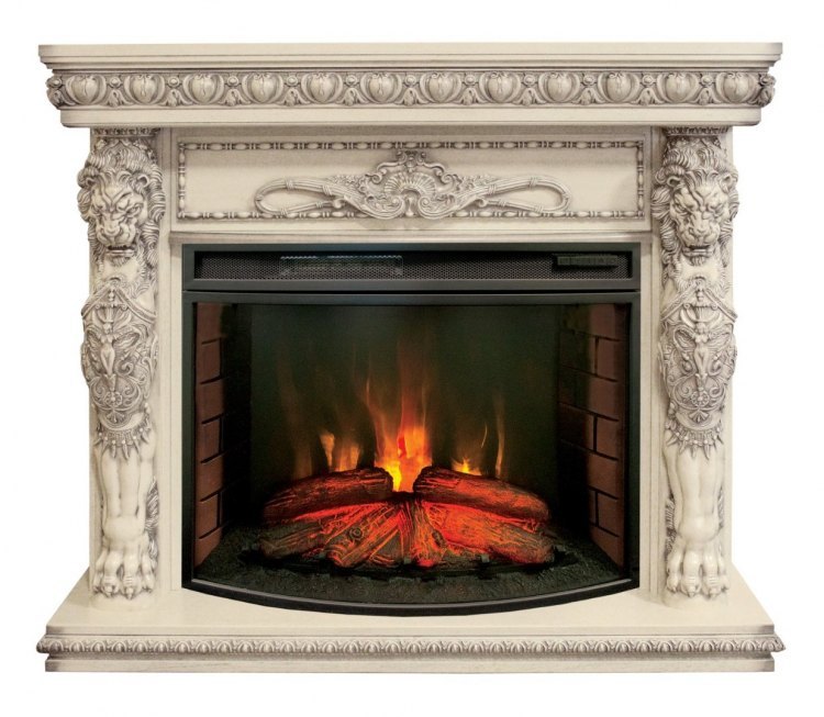 Электрокамин RealFlame Romano 33 WT с FireSpace 33 S IR