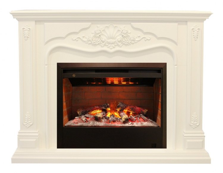 Электрокамин RealFlame Victoria 26 WT с Helios 26 3D