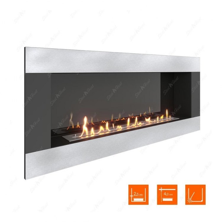 Биокамин в нишу SteelHeat GRAND-H 1500 (Стемалит)