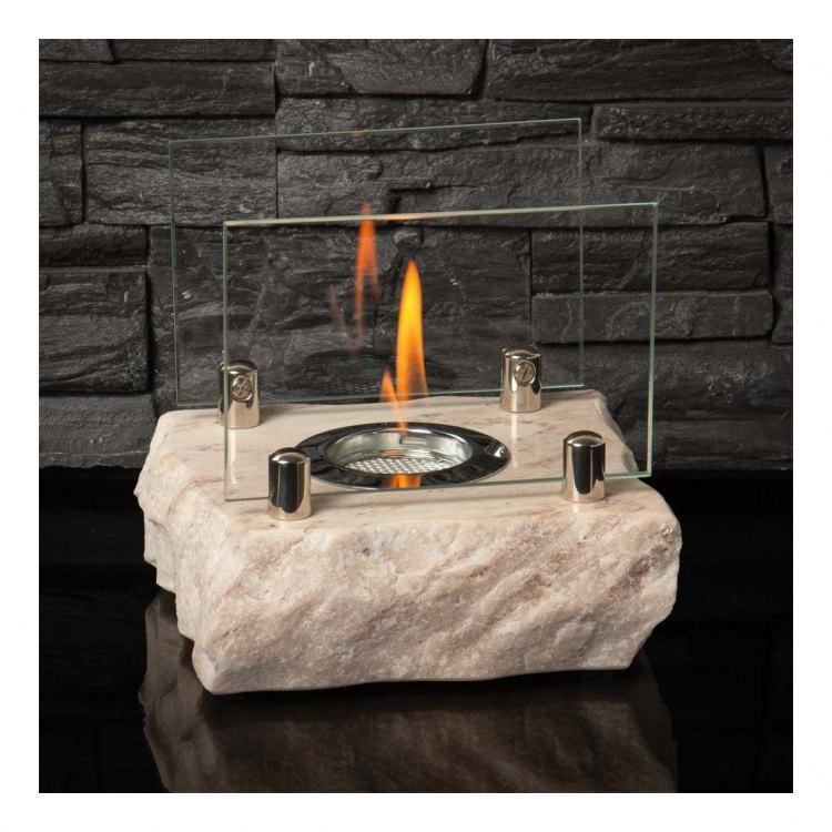 Настольный биокамин SteelHeat APOLLON лимитированная серия (Стекло)