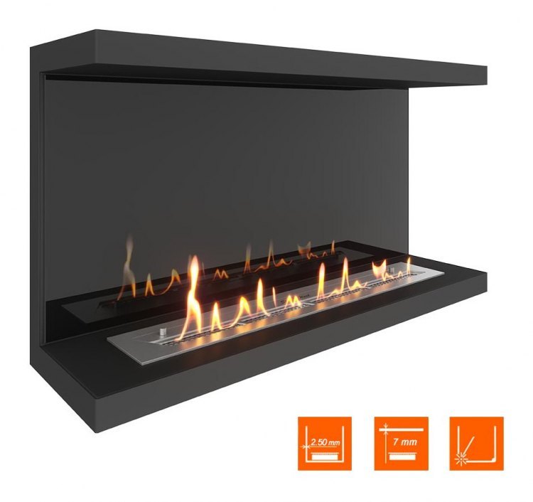 Биокамин фронтальный SteelHeat Leader 900 (Стемалит)