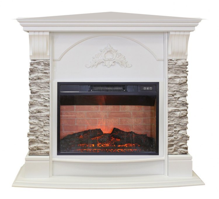 Электрокамин RealFlame Athena Corner GR с Irvine 24