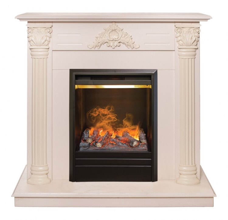 Электрокамин RealFlame Stefania WT с Olympic 3D