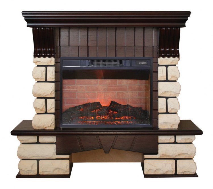 Электрокамин Kavkaz 25,5/24 AO c очагом Irvine 24