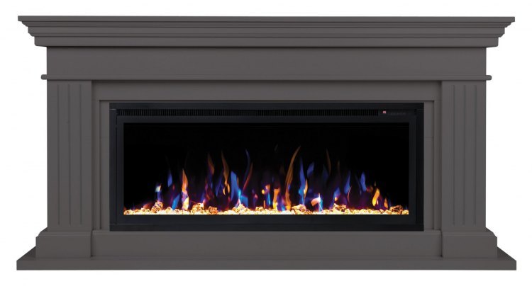 Электрокамин Ontario 42 GR с очагом Saphir 42