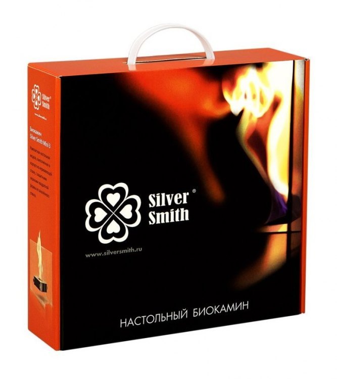 Биокамин Silver Smith Mini 3 Black Edition