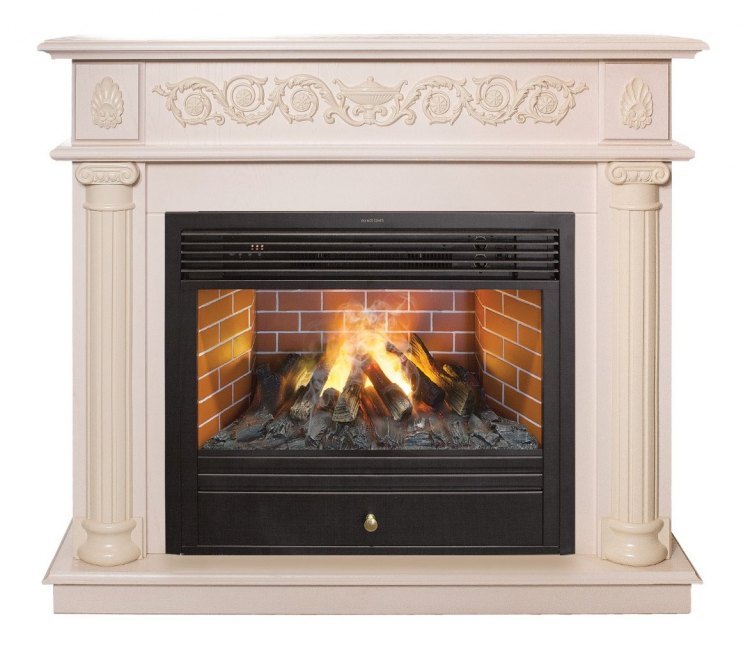 Электрокамин RealFlame Attica 26 WT с Novara 26 3D