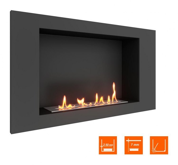 Биокамин в нишу SteelHeat LONG 900 (Стандарт)