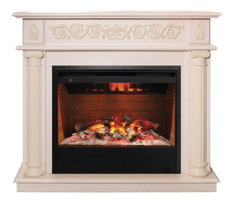 Электрокамин RealFlame Attica 26 WT с Helios 26 3D