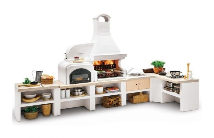 Барбекю Malibu 2: Модуль Гриль (Palazzetti)