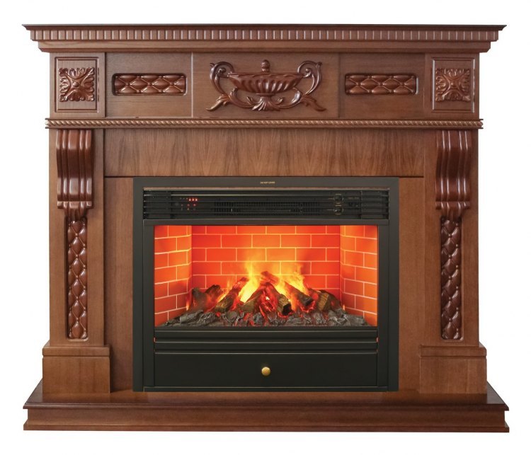 Электрокамин Corsica Lux 26 NT с очагом Novara 26 3D