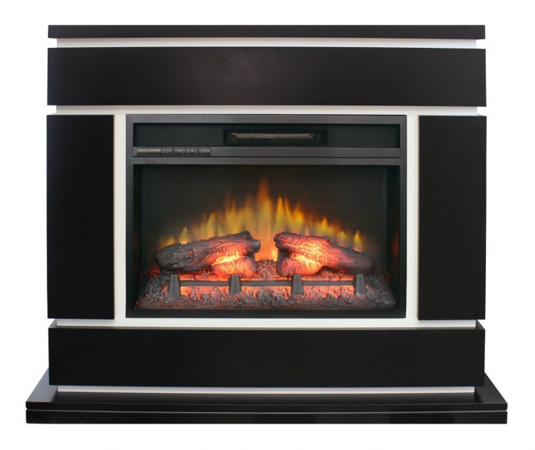 Электрокамин Vega 24 BLM c очагом Eridan 24