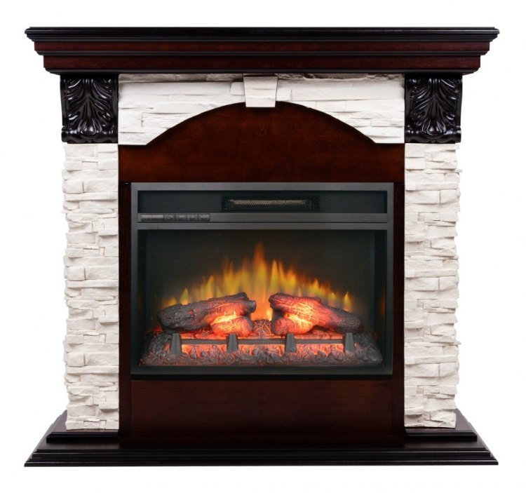 Электрокамин Dublin AO c очагом Eridan 24