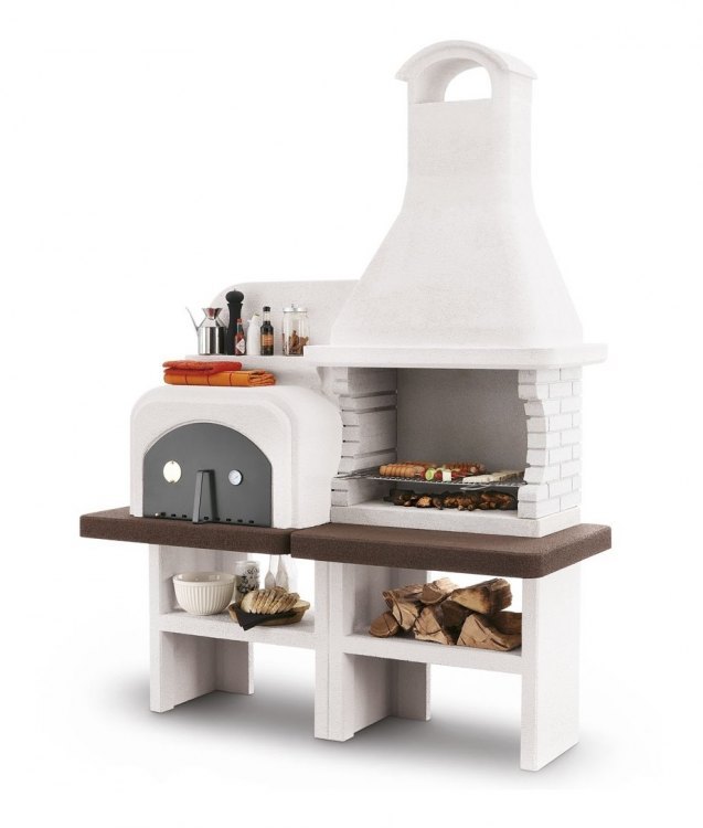 Барбекю Grado, с духовкой (Palazzetti)