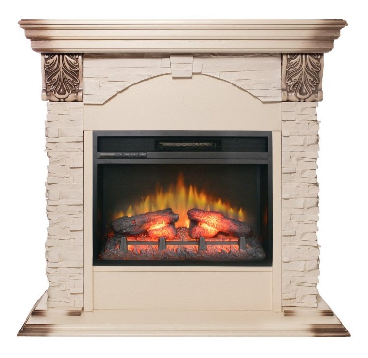 Электрокамин Dublin WT c очагом Eridan 24