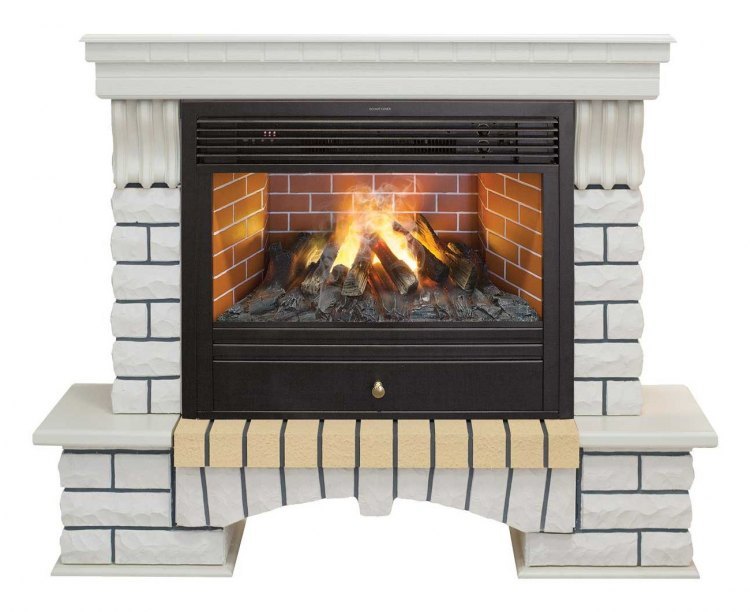 Электрокамин RealFlame Country 26 WT с Novara 26 3D