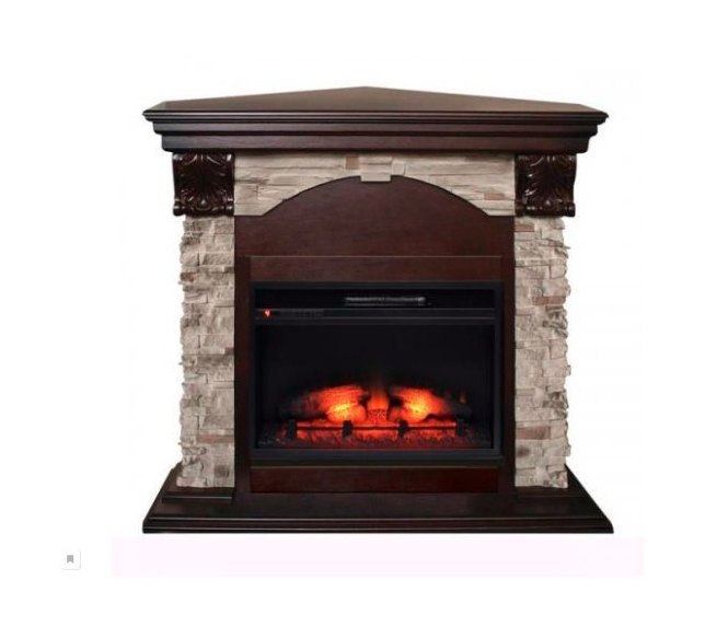 Электрокамин Dublin ROCK Corner c очагом Eridan 24