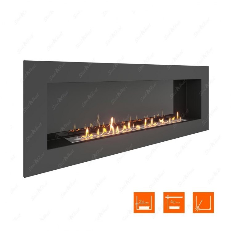 Биокамин в нишу SteelHeat GRAND 1800 (Стемалит)