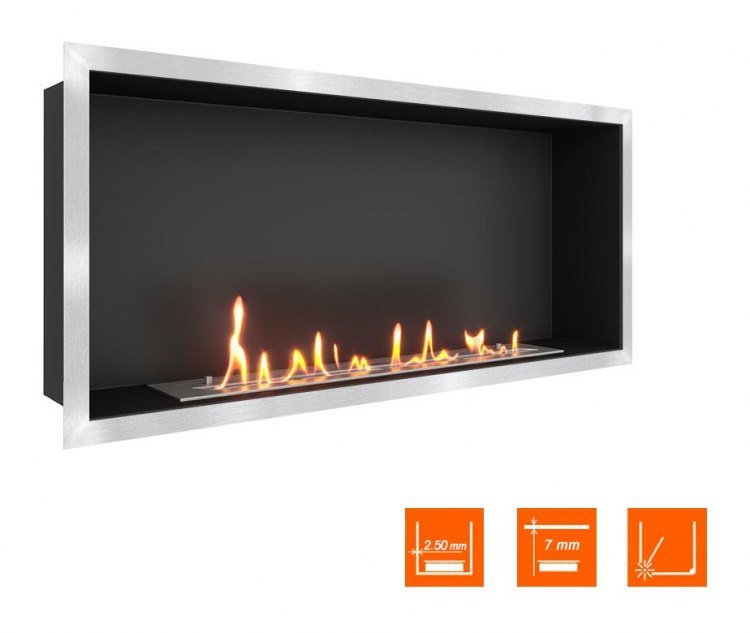 Биокамин в нишу SteelHeat LEADER-SH 1000 (Стандарт)