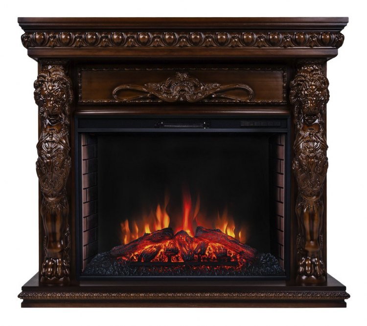 Электрокамин Romano 33 AO с очагом Epsilon 33 S