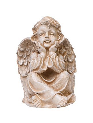 Статуэтка Ангел-Хранитель RF1054IV (Белая коллекция)