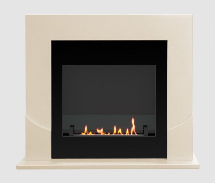 Биокамин в портале SteelHeat Assen (Стекло+стемалит)