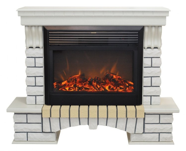 Электрокамин RealFlame Country 26 WT с Moonblaze Lux BL S