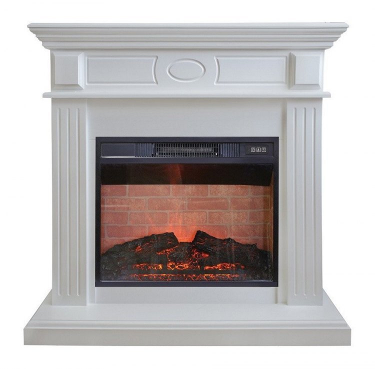 Электрокамин RealFlame Leda 25.5/24 WT c Irvine 24