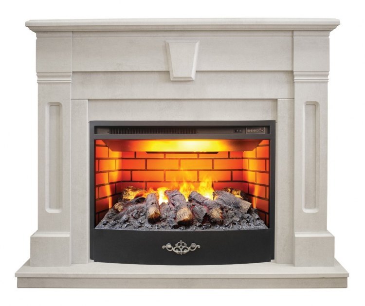Электрокамин RealFlame Kellie WT c Firestar 25,5 3D