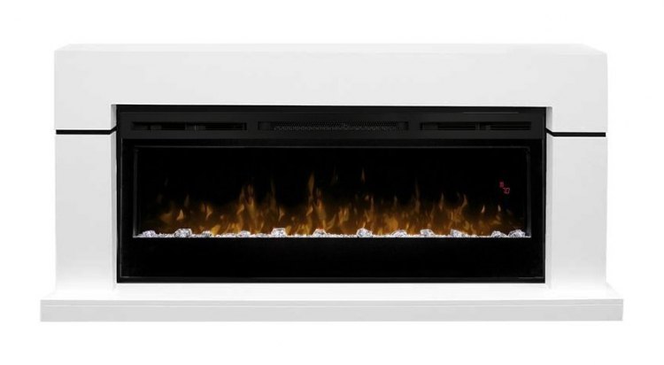 Каминокомплект Lindos (линейный) с очагом Prism BLF5051