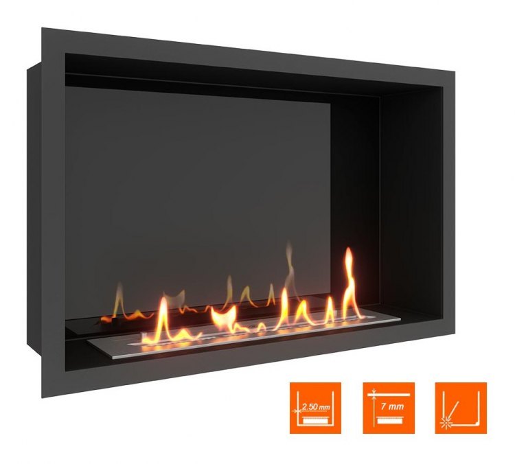 Биокамин в нишу SteelHeat LEADER 700 (Стемалит)