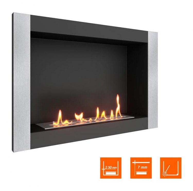 Биокамин в нишу SteelHeat ONE-V 800 (Стандарт)