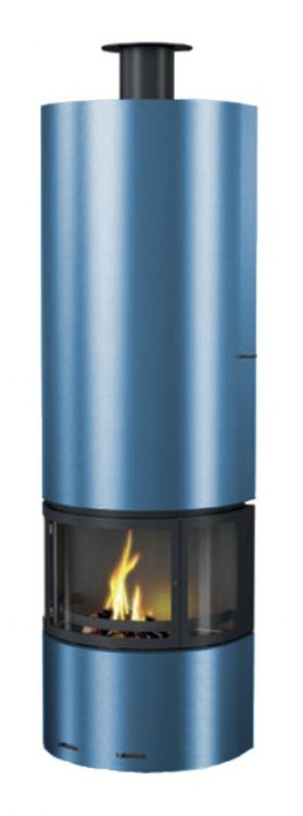 Камин DIAMANTE FRONTAL RAL, со стеклом (Traforart)