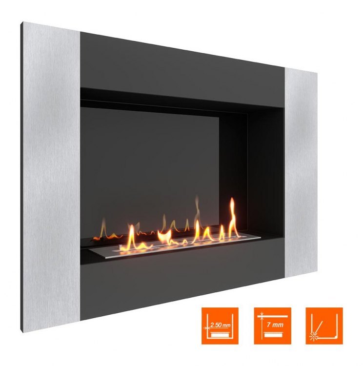 Биокамин в нишу SteelHeat GRAND-V 900 (Стемалит)