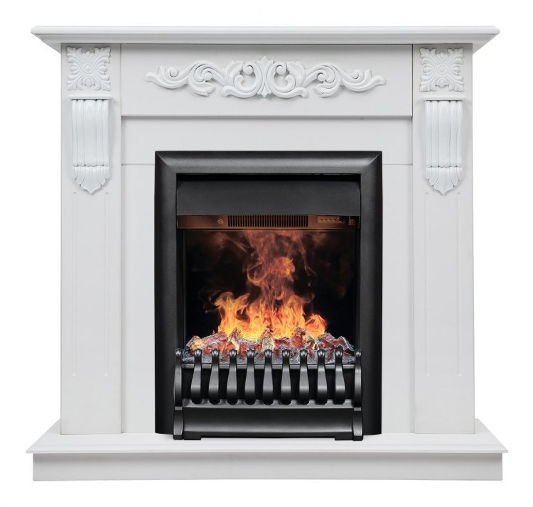 Электрокамин RealFlame Dominica  WT с Oregan 3D