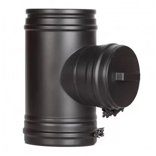 Заглушка для твердого топлива Schiedel Permeter 50 черный, D 130/230 мм