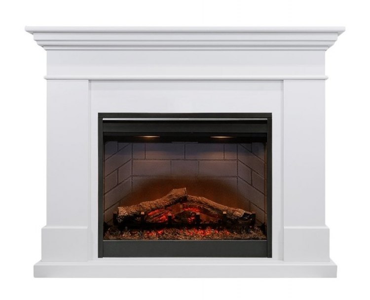 Каминокомплект California - Алебастр (Высота 1005мм) с очагом Symphony 26'' DF2608-INT