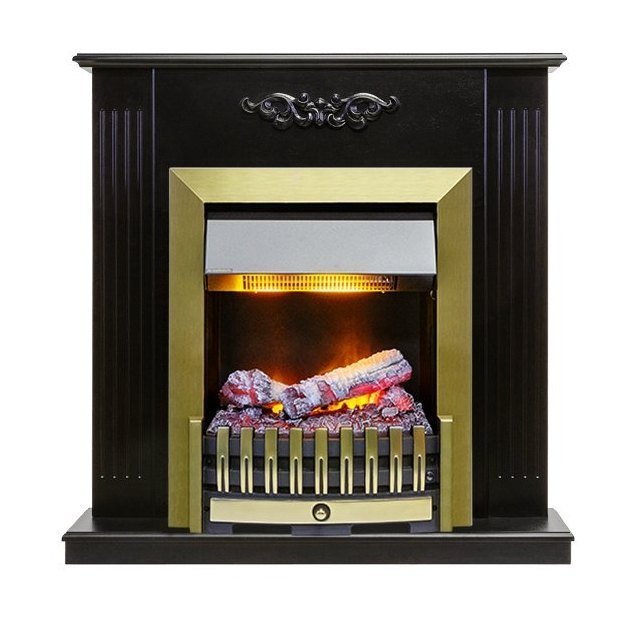 Каминокомплект Lumsden - Венге с очагом Danville Antique Brass FB2