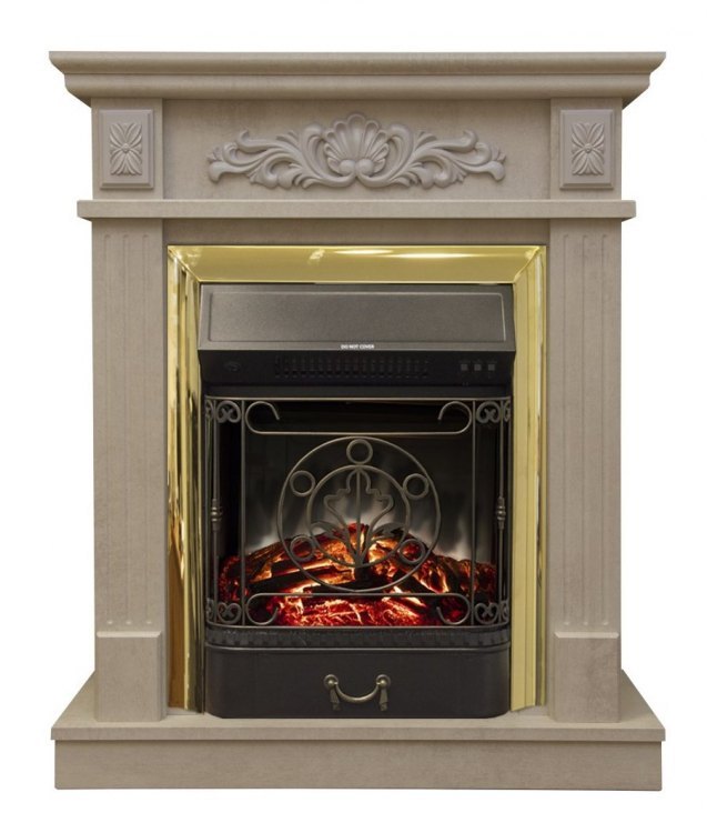 Электрокамин RealFlame Adelaida WT с Majestic Lux S BR