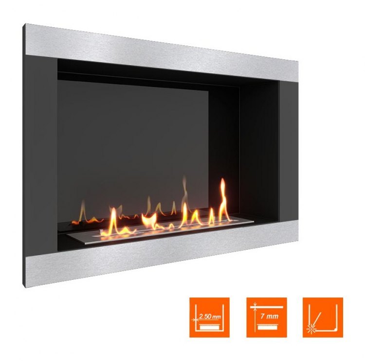 Биокамин в нишу SteelHeat ONE-H 800 (Стемалит)