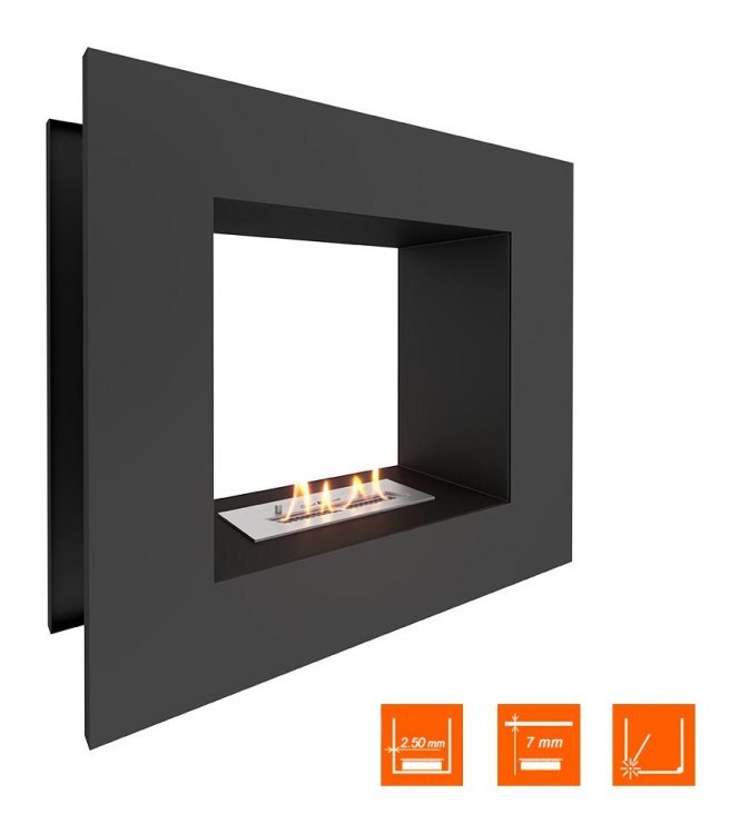 Биокамин сквозной SteelHeat GRAND 700 (Стандарт)