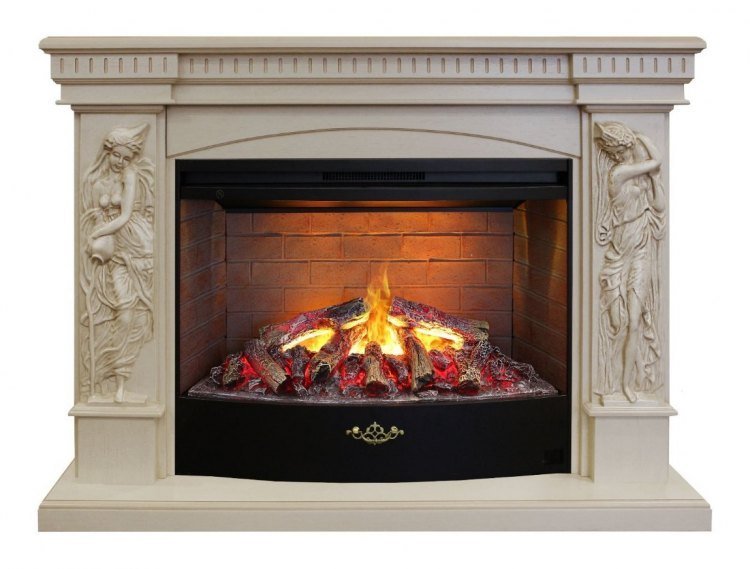 Электрокамин RealFlame Diva 33 WT с FireStar 33 3D