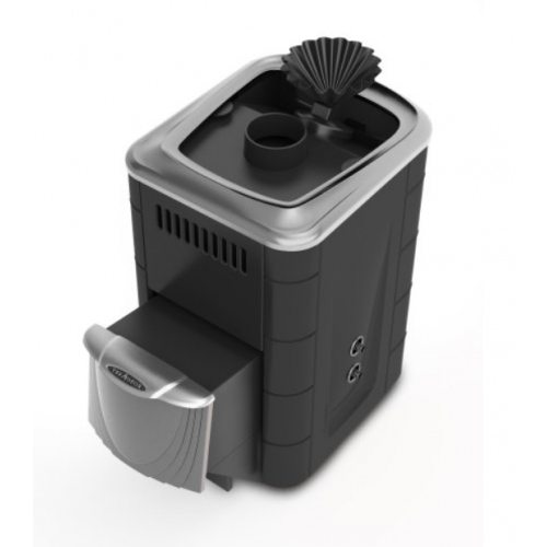 Дровяная печь для бани TMF Гейзер Мини 2016 Carbon ДН ЗК ТО антрацит