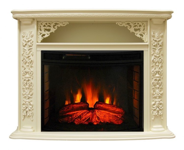 Электрокамин RealFlame Izabella 33 WT с FireSpace 33 S IR