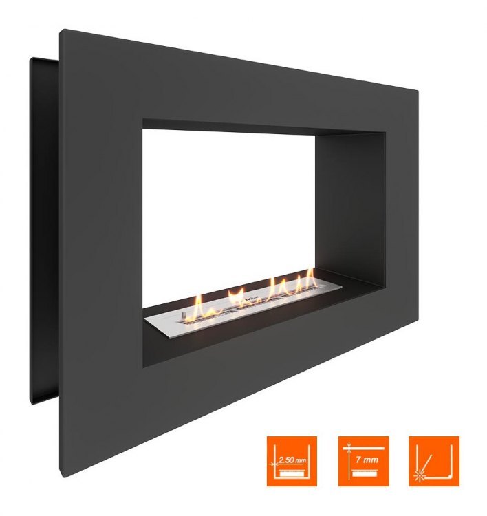 Биокамин сквозной SteelHeat GRAND 900 (Стандарт)