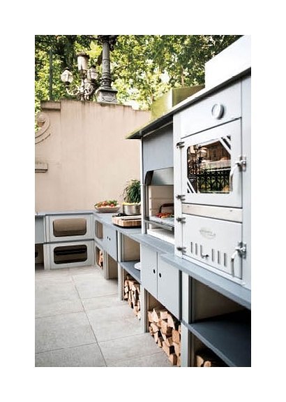 Программа St. Vincent, модуль столик с рабочей поверхностью (Palazzetti)